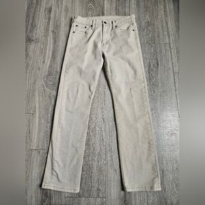 Levis 513 Red Tab Beige Jeans 29×30